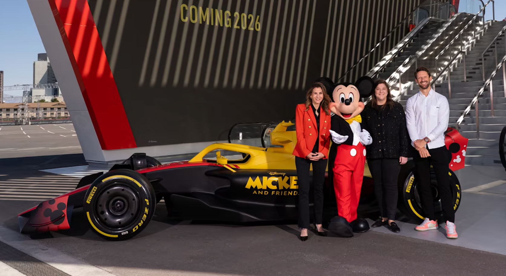 NP NEWS MICKEY MAUS FÄHRT 2026 MIT IN DER FORMEL 1 