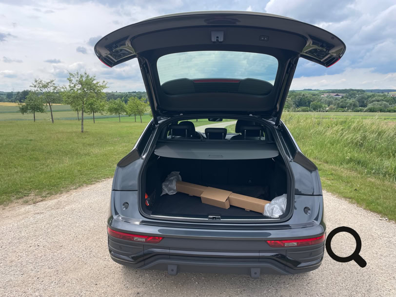 NP TESTING AUDI Q5 SPORTBACK NEARLY PERFECT KOFFERRAUM