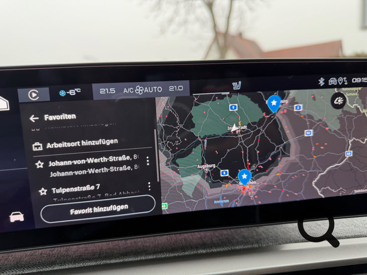 REichweite NP NEARLY PERFECT DER VOLLELEKTRISCHE PEUGEOT E-3008 GT UNTER DER NP PROFI LUPE