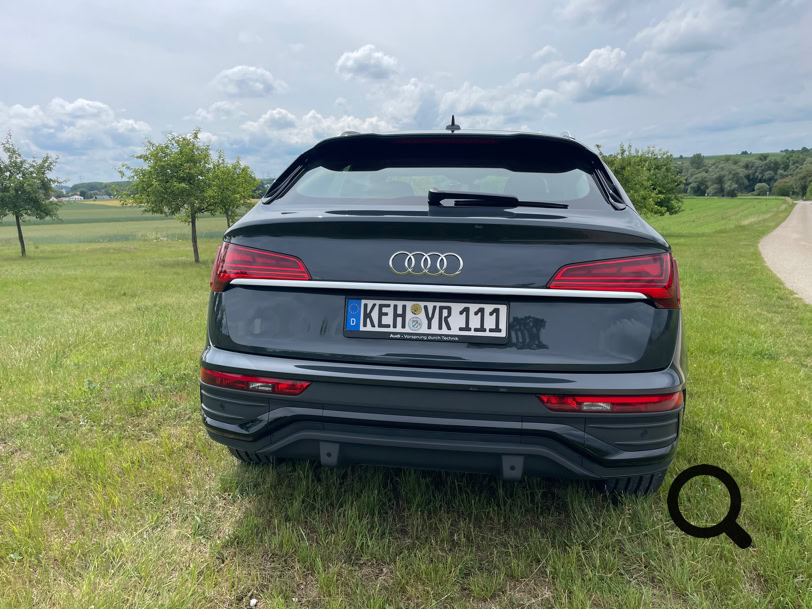 NP TESTING AUDI Q5 SPORTBACK NEARLY PERFECT HECK